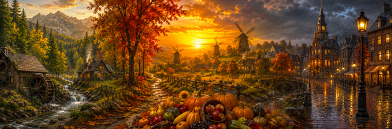 Les couleurs changeantes de l'automne