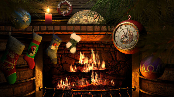 Ecran De Veille Cheminée Animée Gratuit 3D Écrans de Veille “Cheminee” - Fireside Christmas - Cheminée animée