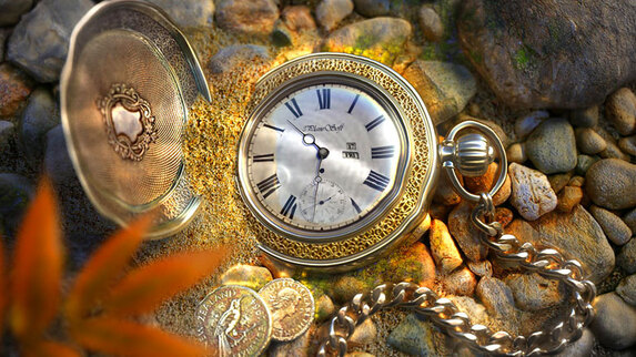 3d Écrans De Veille “montre” The Lost Watch The Lost Watch Screensaver Un Trésor Caché 